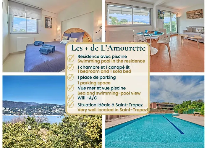 L'amourette - 4 Personnes - Piscine Parking Apartment
